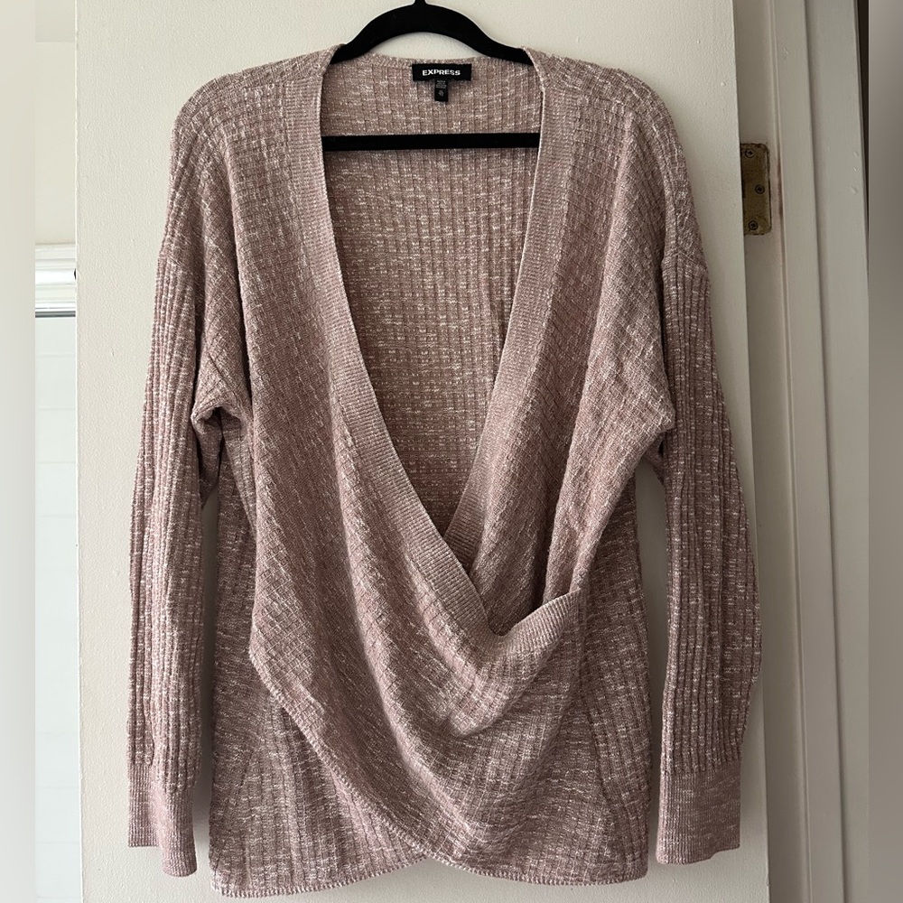 Express Women's Pink Sweater. Size XL